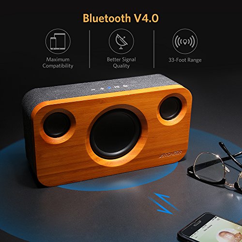ARCHEER-25W-Bluetooth-Speaker-A320-with-Super-Bass-Loud-Bamboo-Wood-Home-Audio-Wireless-Speakers-with-Subwoofer