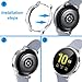 [3 Pack] Screen Protector Case Compatible with Galaxy Active 2 44mm, All-Around TPU Anti-Scratch Flexible Case Soft Protective Bumper Cover Compatible with Samsung Watch Active 2 (44mm)