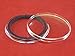 10 Black Ring Type 40mm Air Tite Coin Holders for American Silver Eagles