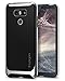Spigen Neo Hybrid LG G6 Case Herringbone with Flexible Inner Protection and Reinforced Hard Bumper Frame for LG G6 (2017) - Satin Silver