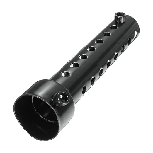 title=KT SUPPLY Nero Moto DB Killer per Tubo di Scarico Deflettore Inserto per