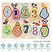 TOP BRIGHT Puzzles Toys for 1 Year Old Girl Boy Gifts and One Year Old Girl Boy Toys for Toddlers
