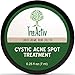 TreeActiv Cystic Acne Spot Treatment, Extra Strength Fast Acting Formula for Clearing Severe Acne from Face and Body, Gentle Enough for Sensitive Skin, Adults, Teens, Men, Women (0.25oz) primary