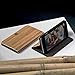Bamboo Wood iPhone 7/8 Folio Case by Reveal Shop - Natural Eco-friendly Bamboo Wooden Design (Bamboo, 7/8)
