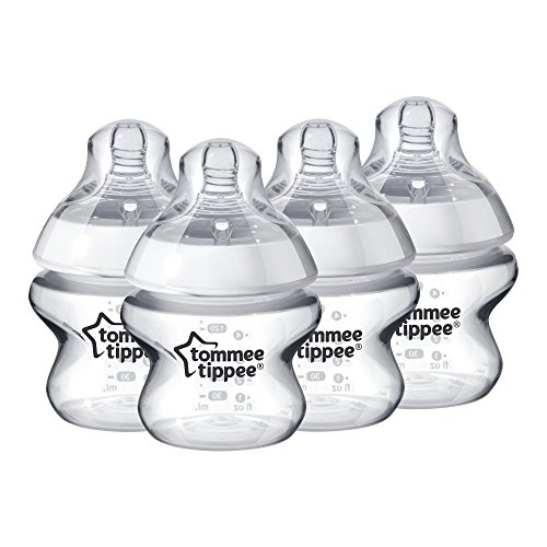 Tommee Tippee Closer to Nature Bottles, 5 Ounce, 4 Count