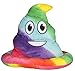 Novelty Treasures Soft Fabric Rainbow Emoticon Smile Poop Hat