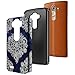 LG G4 Case, TownShop Moroccan Flora Design Hard Impact Dual Layer Shockproof Bumper Case For LG G4