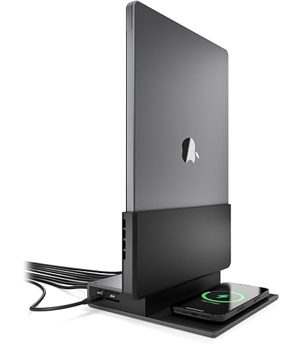Amazon.com: Brydge MacBook Laptop Dock | Vertical Docking Station