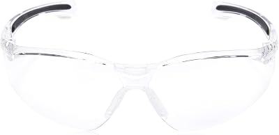 Honeywell 1015370 A800 Sporty Safety Eyewear Clear Anti-Scratch Lens Translucent