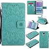BoxTii Coque Galaxy Note 4, Etui en Cuir de Première Qualité, Housse Coque pour Samsung Galaxy Note 4 (#1 Vert)