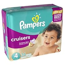 Pampers Cruisers Diapers Size 4 Jumbo Pack, 24 ct