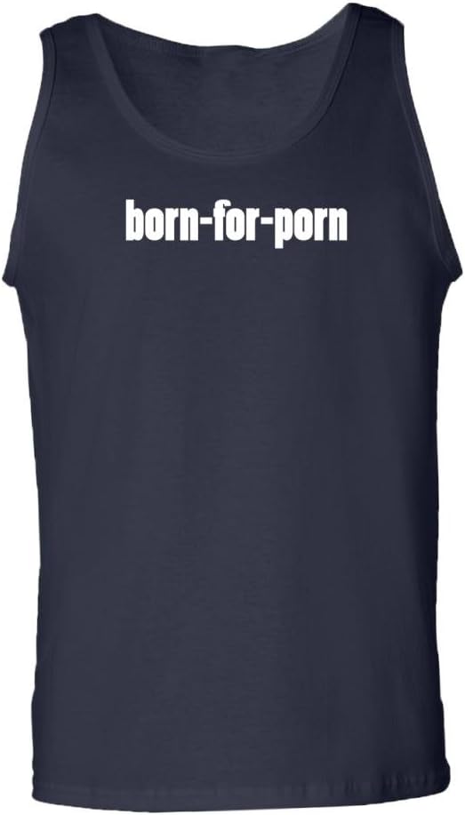 Fierce Pup Men's - Born-For-Porn - Men's Tank Top Navy