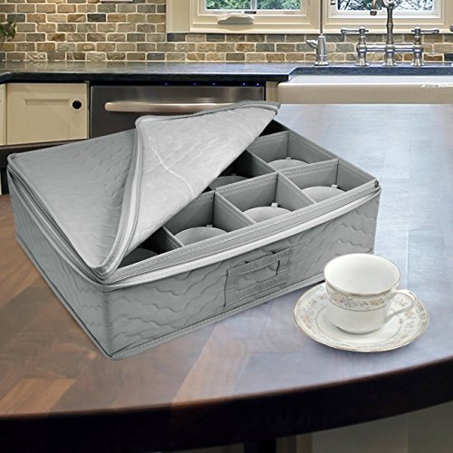 Sorbus Dinnerware Storage 5Piece Set for Protecting or Transporting