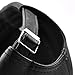 GESDY Men's Vintage Adjustable PU Leather Baseball Cap Outdoor Sports Driving Sun Hat, Black1, 56-61cm