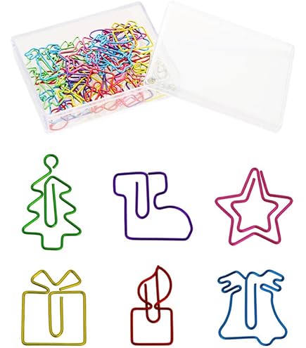 Paper Christmas Trees 100pcs Paper Clips Christmas Tree Shaped - View #6