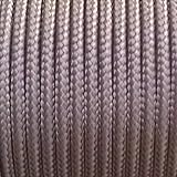 Sleeved Spectra Kevlar Cord - Black 100ft 325lbs Strength