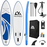 AKASO Inflatable Stand-Up Paddleboard, Yoga SUP