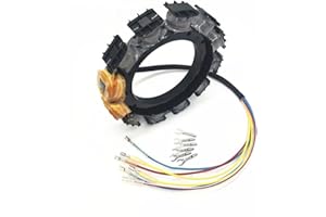 MOTOCEO Stator For Mercury Mariner Outboard 16Amp 174-9710K 1 398-818535A17 A18 398-9710A11 A12 A14 A15 398-9873A9 A17 A24 30 40 45 50 55 60 65 70 75 80 90 100 115 120 125HP 1987-1999 2Stroke 2/3/4Cyl