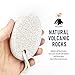 Natural Lava Exfoliating Pumice Stone for Feet, 2 Pcs/lot Foot Hands Exfoliator Pedicure Tools Body Scrubbers Hard Skin Callus Remover Foot File Exfoliation to Remove Dry Dead Skin