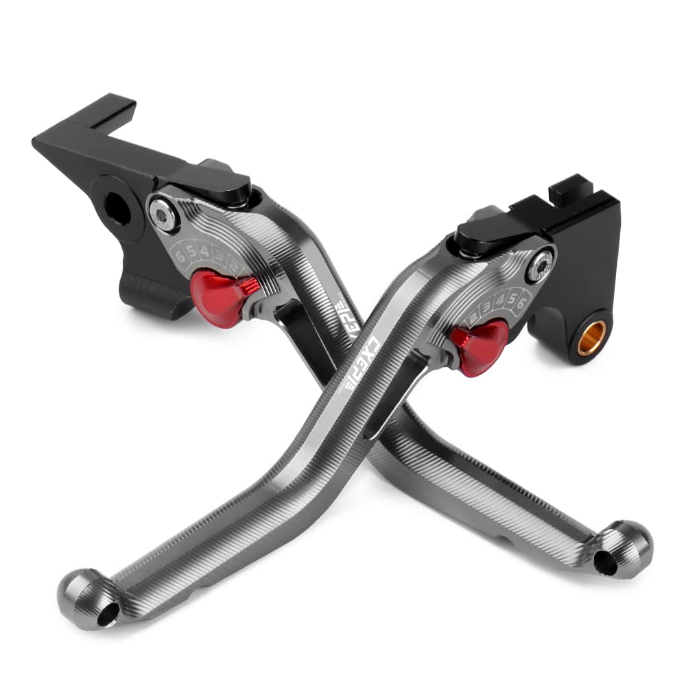 CXEPI Leve Frizione E Freno In Alluminio Regolabili Per Yamaha Tracer 9/GT 2021-2022 – Coppia, 6 Posizioni