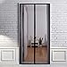 ScreenDoorYET screen34822 Magnetic Screen Door Mesh Curtain, Full Frame Velcro