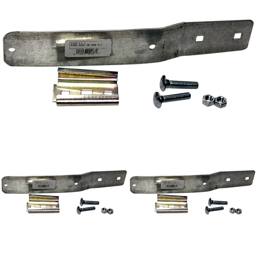 Accuform Slow Moving Vehicle Sign Mounting Hardware for Offset Mounting of FRW624 and FRW622 Slow Moving Vehicle Signs, FRW628 (Pack of 3) Image