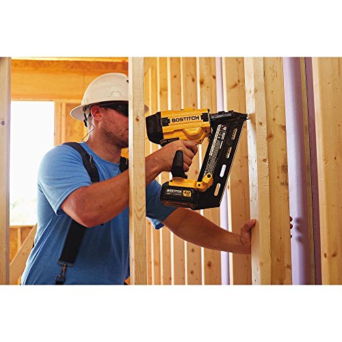 BOSTITCH 20V MAX Cordless Framing Nailer Kit, 28 Degree Wire Weld