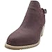 Younsuer Women's Fall Winter Chunky Low Heel Round toe Side Buckle Ankle Booties Boots