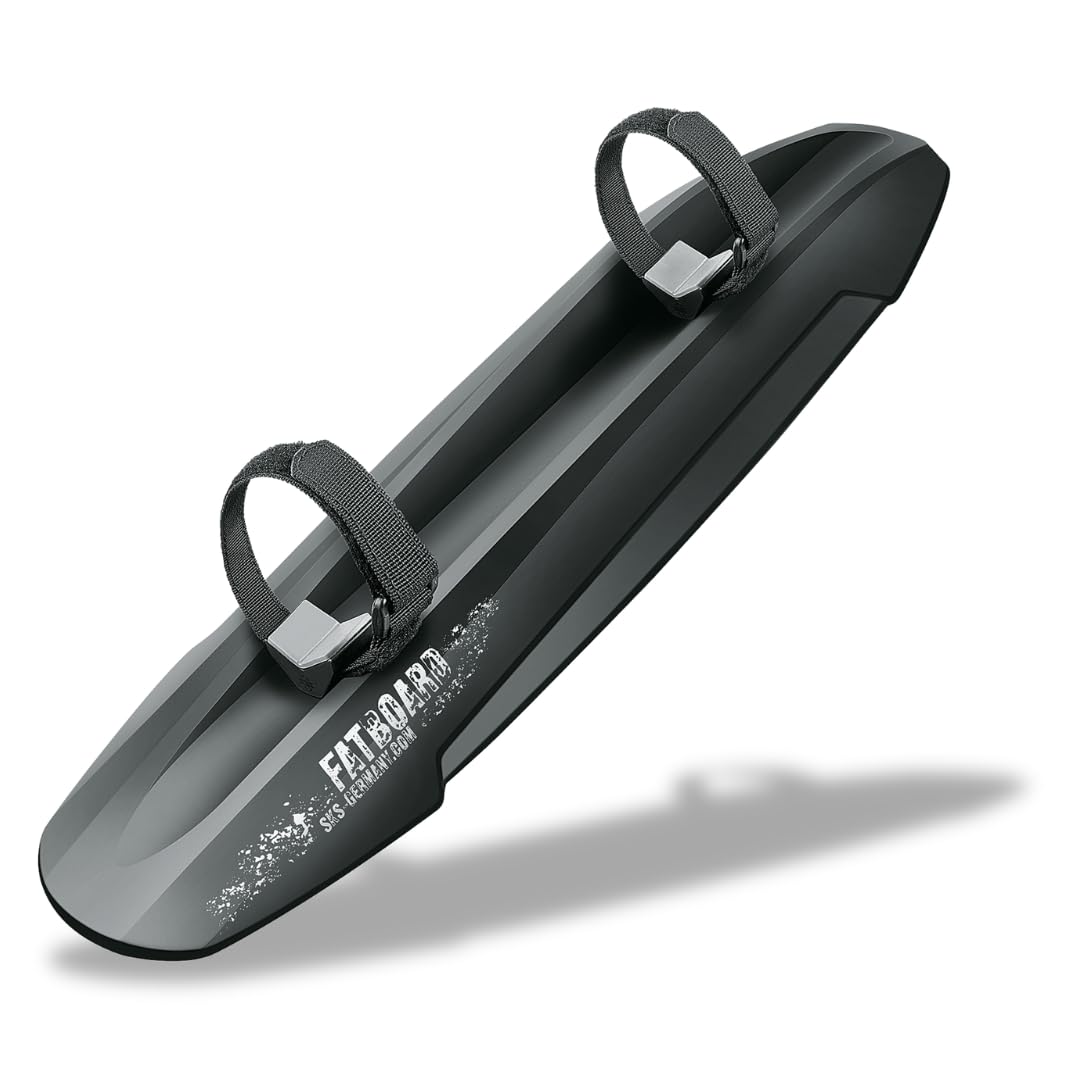 SKS GERMANY FATBOARD SET Mudguard set for fatbikes (bicycle accessories made of impact-resistant high-performance plastic, perfect all-round mud protection, easy assembly, excellent quality).