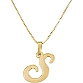 MYKA - Personalized Initial Pendant Necklace With Custom Initial - Jewelry - Letter Necklace for Women, Wife, Girlfriend, Bridesmaid, Mom, Mother - Dainty Gift For Mother's Day, Anniversary, Birthday, Xmas, Christmas - 925 Sterling Silver, 18K Gold & Rose Gold Plating, 14K Precious Yellow Gold