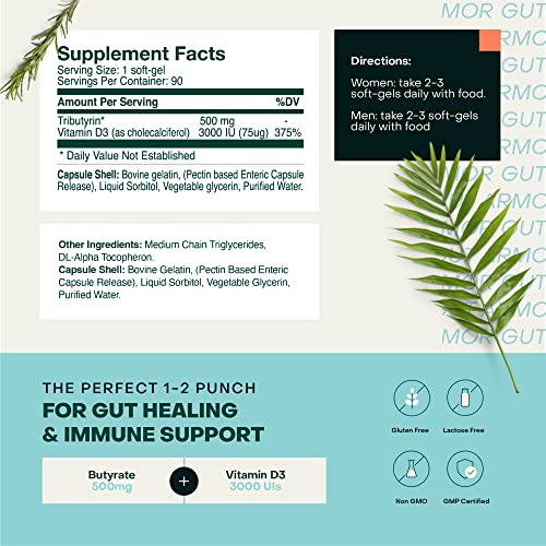 GUT ARMOR Gut Health + Immune Support Postbiotic for Men and Women