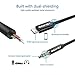 Lightning to 3.5mm Male Aux Stereo Audio Cable, Micarsky Premium Nylon Car Aux Cord for iphone 7/7 Plus/8/X and Perfect Compatible of iOS 10.3/11 and later