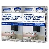 Proforce/Members Mark Commercial Foaming Antibacterial Hand Soap 2 Pack Refills, 33.8 Fl. Oz