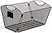 Safco Products 2163BL Onyx Mesh Desktop Tub File, Legal Size, Black