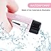 Xubox Women's Hair Remover, Portable Women's Painless Hair Remover, Ladies Electric Hair Shaver Waterproof Facial Hair Removal Epilator Razor for Women Face, Lip, Chin and Cheek, Pink