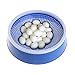 Qupida Pet Supplies Big Blue Plastic Dehumidification Bird Egg Basin Nest Bowl Mat for Racing Pigeon Breeding(NEST with MAT)