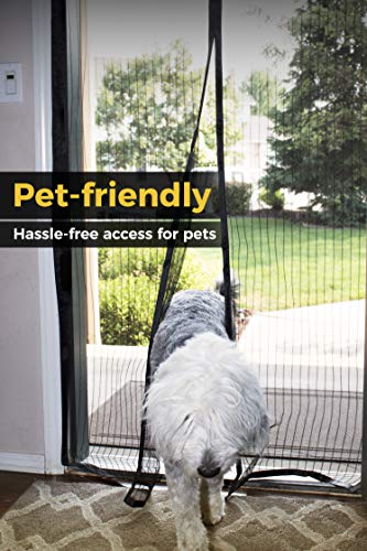 HONEYBULL Magnetic Screen Door [Up to 38x82"] Screen Door with Magnets - Easy Install - Thumbnail 5