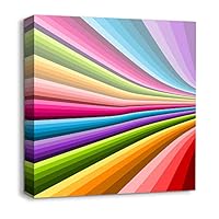 Canvas Wall Art Rainbow Canvas Prints Home Artwork Decoration for Living Room,Bedroom - 12x12 inches