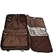 LONDON FOG Knightsbridge Hyperlights 44-Inch Wheeled Garment Bag, Chocolate