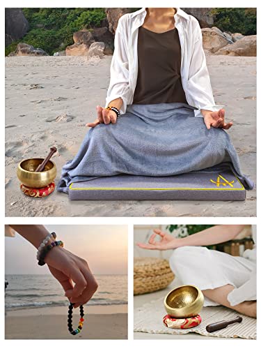 Agsnilove Tibetan Singing Bowl Sound Healing Bowls 3.75\