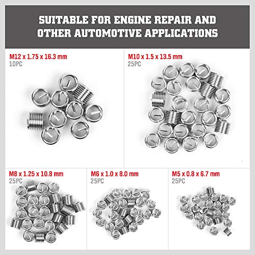 4 SEDY+Thread+Repair+Helicoil+Metric