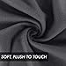 Utopia Bedding Fleece Blanket Twin Size Grey Soft Warm Bed Blanket Plush Blanket Microfiber