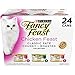 Purina Fancy Feast Wet Cat Food Variety Pack, Chicken Feast Collection - (24) 3 oz. Cans