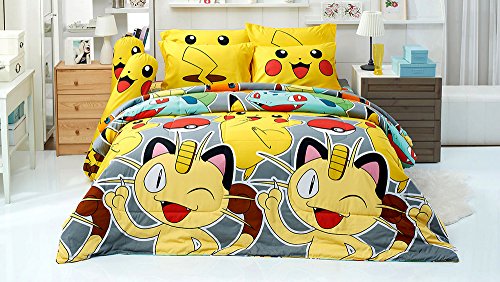 pokemon bed set queen