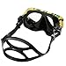 Snorkeling Mask,OBOSOE Anti-Fog Scuba Diving Mask,Swim Snorkel Mask with Strap& Dive Mask for Women Men Kids Adults-Yellow