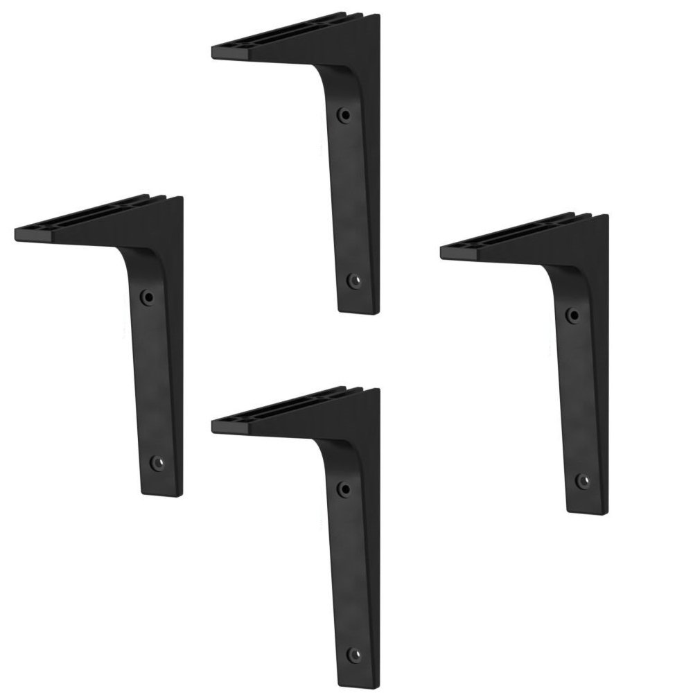 White 6.75 X 6.75 Ikea Shelf Bracket Ekby Stodis 4 Pack Shelf Brackets