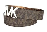 Michael Kors Synthetic Leather Logo Belt