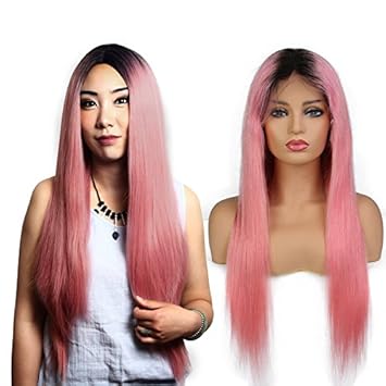 Amazon Com Klemmer Lover Ombre Pink Color Synthetic Lace