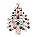 Maggie 9 PCS/Pack Rhinestone Crystal Christmas Brooch Pin Set for Christmas Decorations Ornaments Gifts