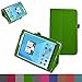 Mama Mouth Folio 2-folding Slim Fit Stand Case Cover For 7.85" Trio AXS 4G 3G Android Tablet Green